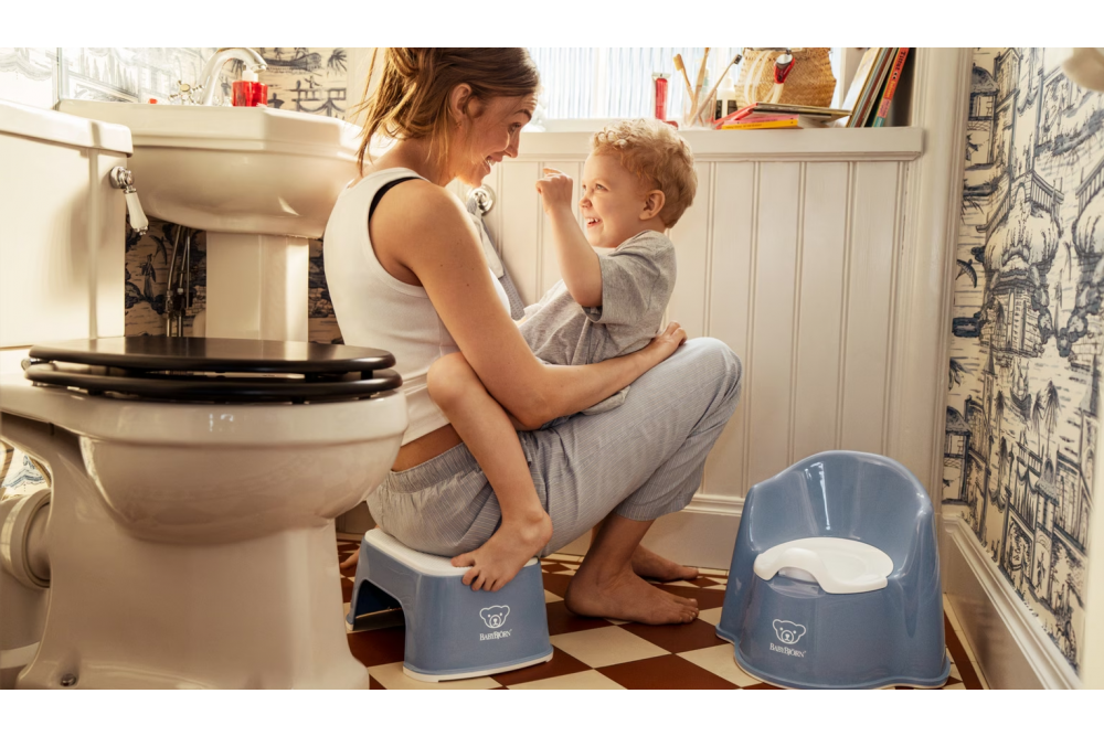 Accesorii de baie BabyBjorn - Primul pas spre independenta
