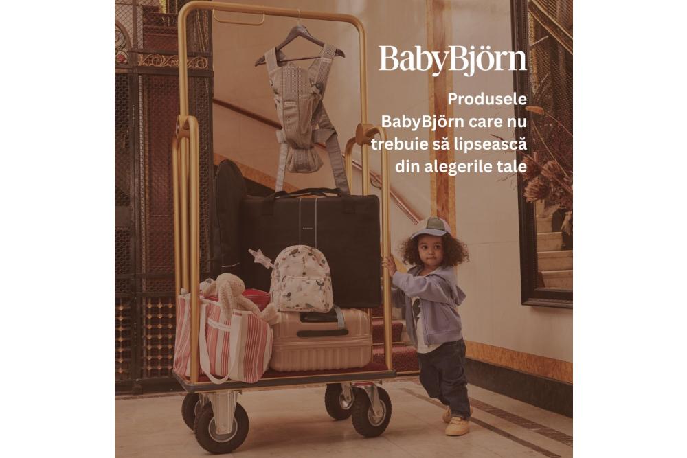 Produsele BabyBjorn care nu trebuie sa lipseasca din alegerile tale