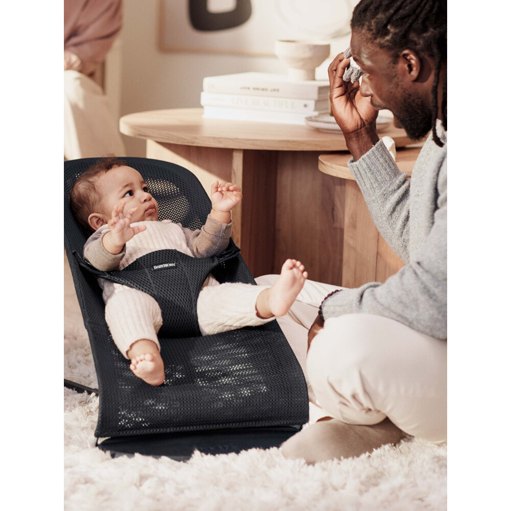 Baby Bjorn - Balansoar Bliss Black, Mesh