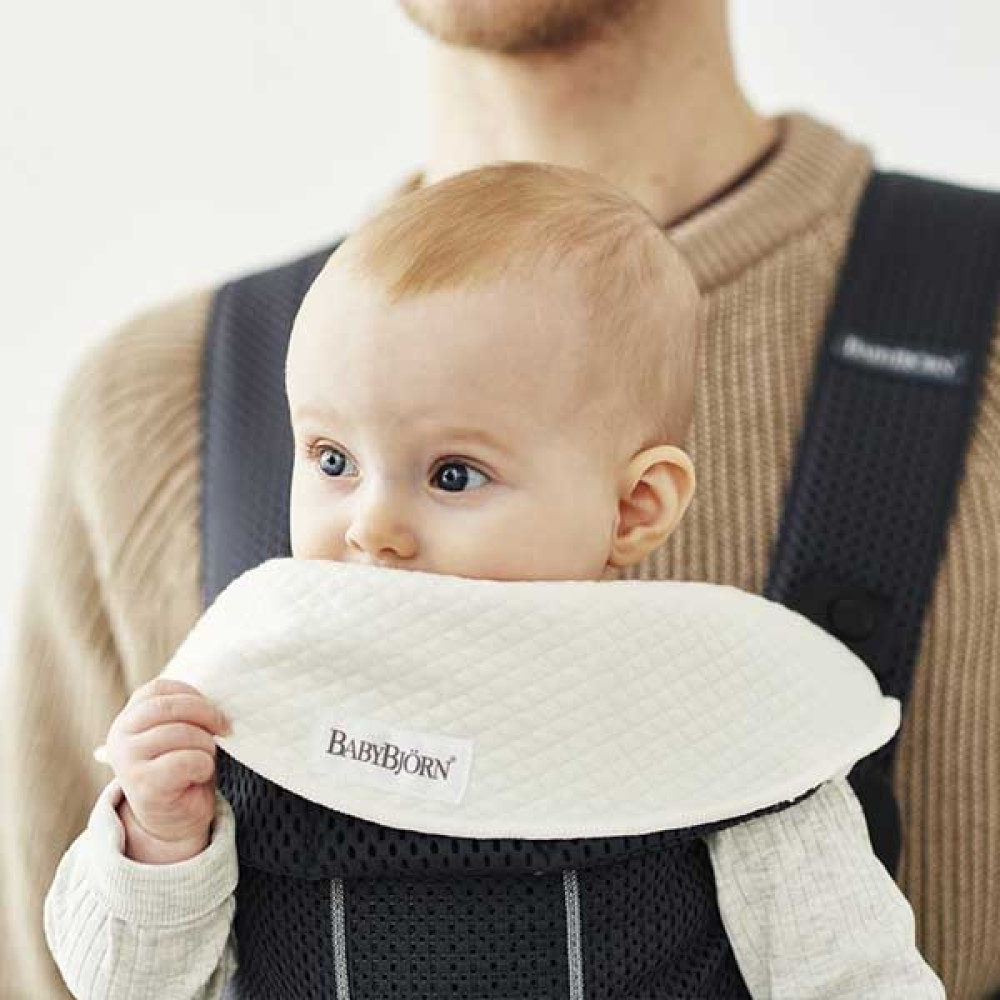 BabyBjorn - Marsupiu anatomic Mini, cu pozitii multiple de purtare, Anthracite, 3D Mesh
