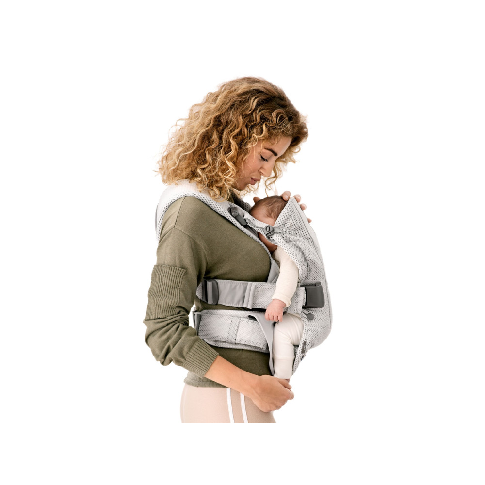 BabyBjorn - Marsupiu anatomic One Air - Anthracite, 3D Mesh
