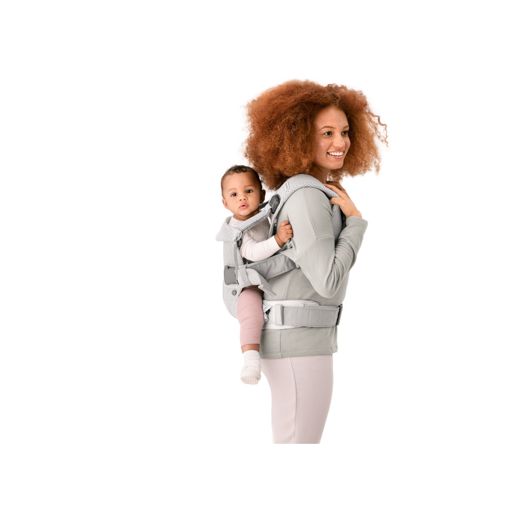 BabyBjorn - Marsupiu anatomic One Air - Anthracite, 3D Mesh