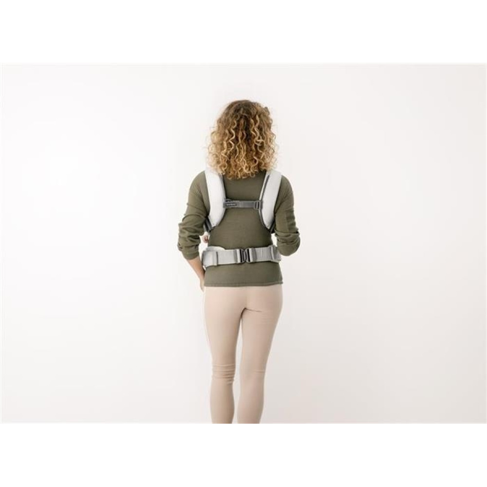 BabyBjorn - Marsupiu anatomic One Air - Silver, 3D Mesh