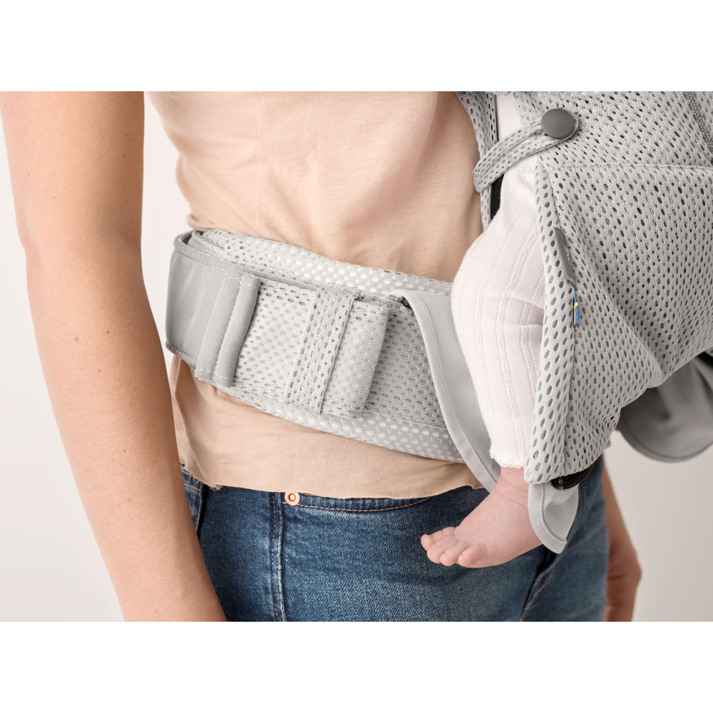BabyBjorn - Marsupiu anatomic One Air - Anthracite, 3D Mesh