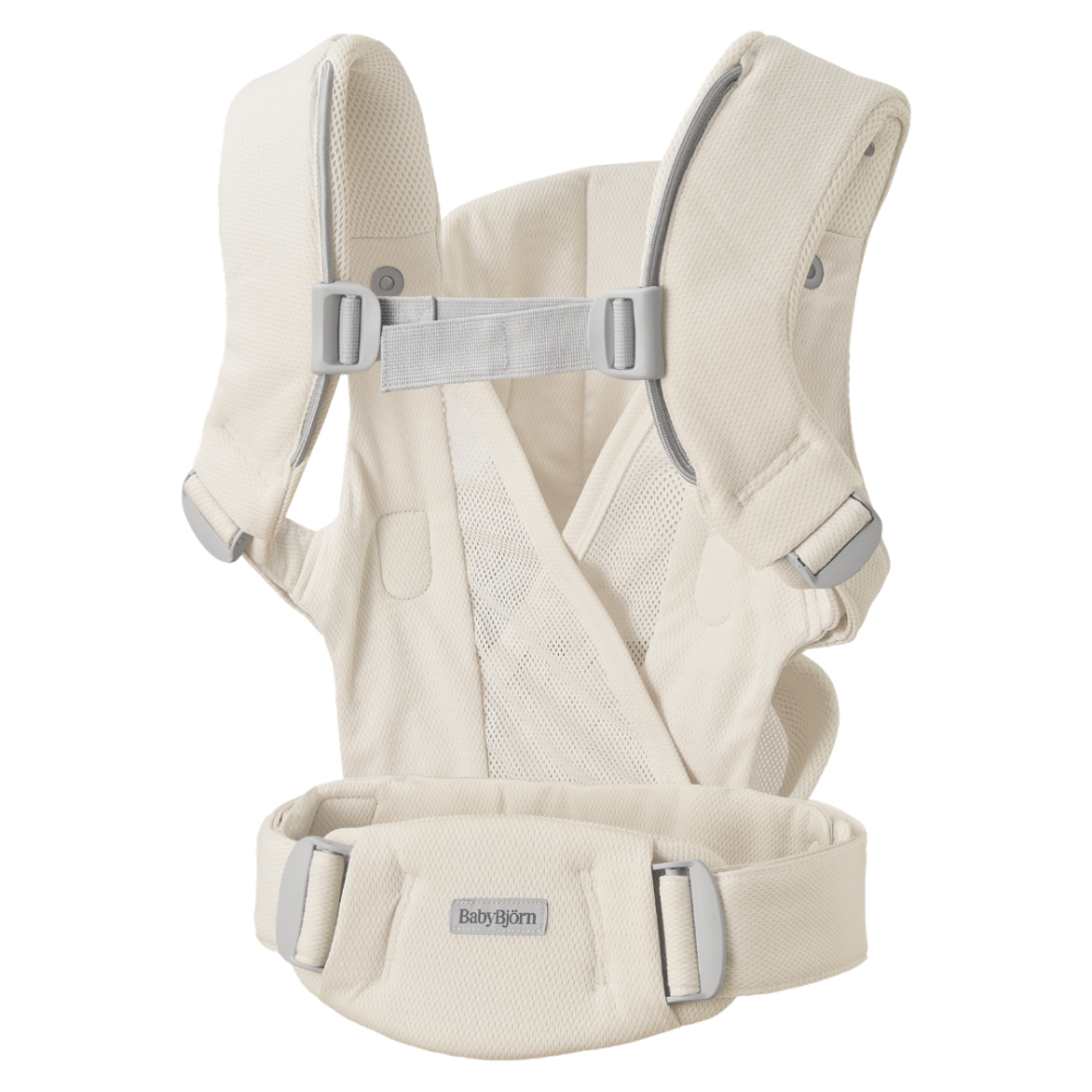 Baby Bjorn - Marsupiu ergonomic Baby Carrier Hold, Cream, Airy Mesh