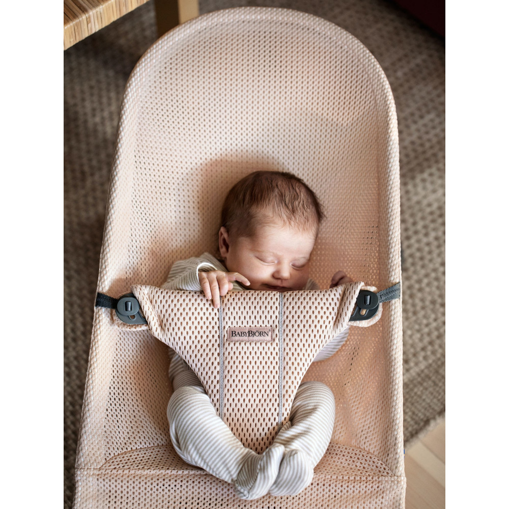BabyBjorn - Balansoar Bliss Pearly Pink, Mesh