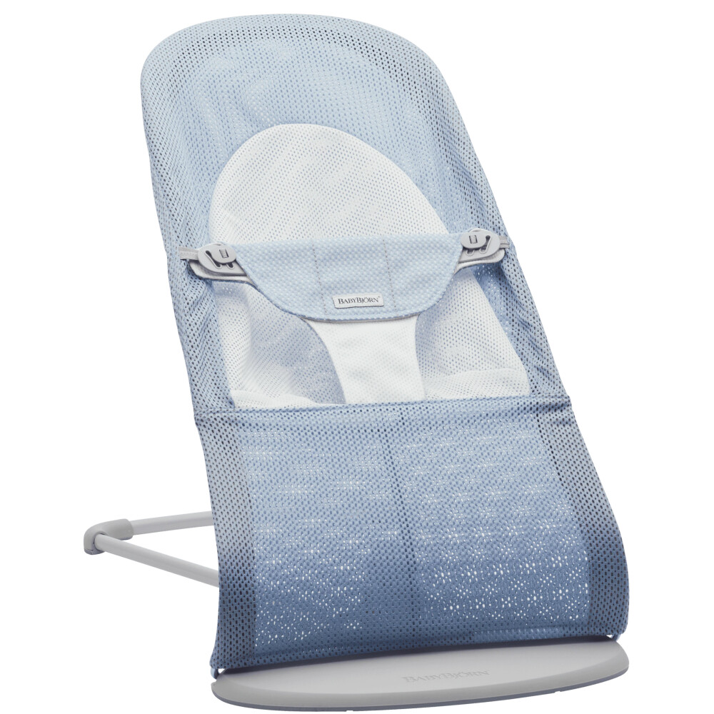Baby Bjorn - Balansoar Balance Soft, Sky Blue/White, Mesh 