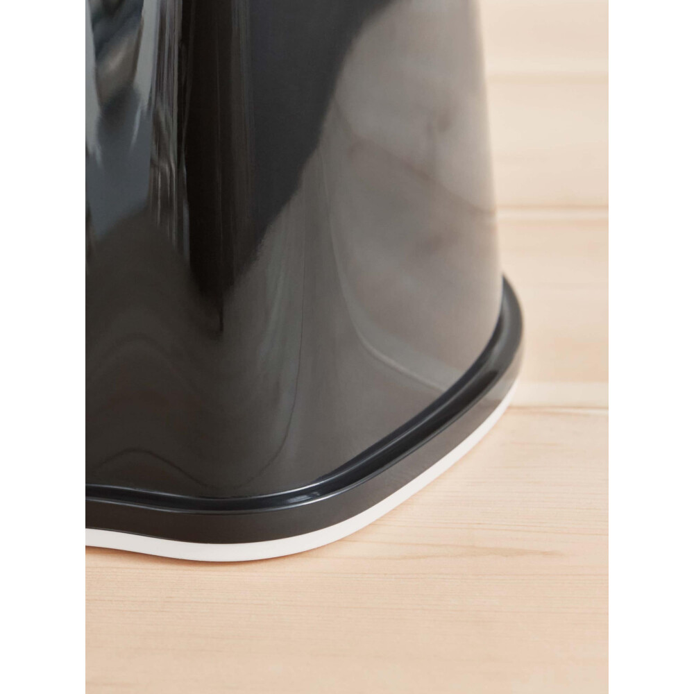 BabyBjorn - Olita cu protectie spate Potty Chair Black/White