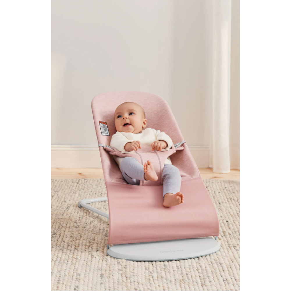 BabyBjorn - Balansoar Bliss Light Pink, 3D Jersey