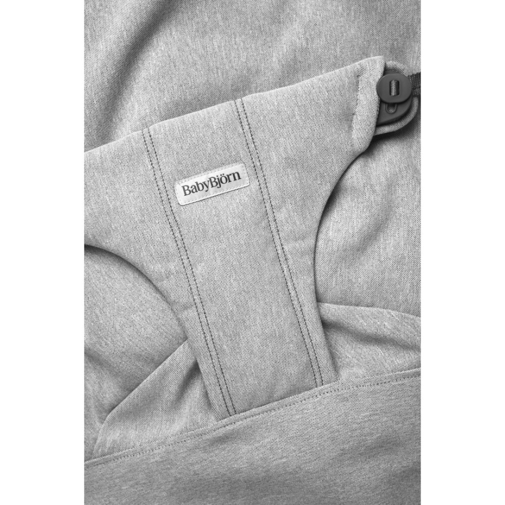 BabyBjorn - Balansoar Bliss Light Gray din tesatura melange cu aspect Clasic