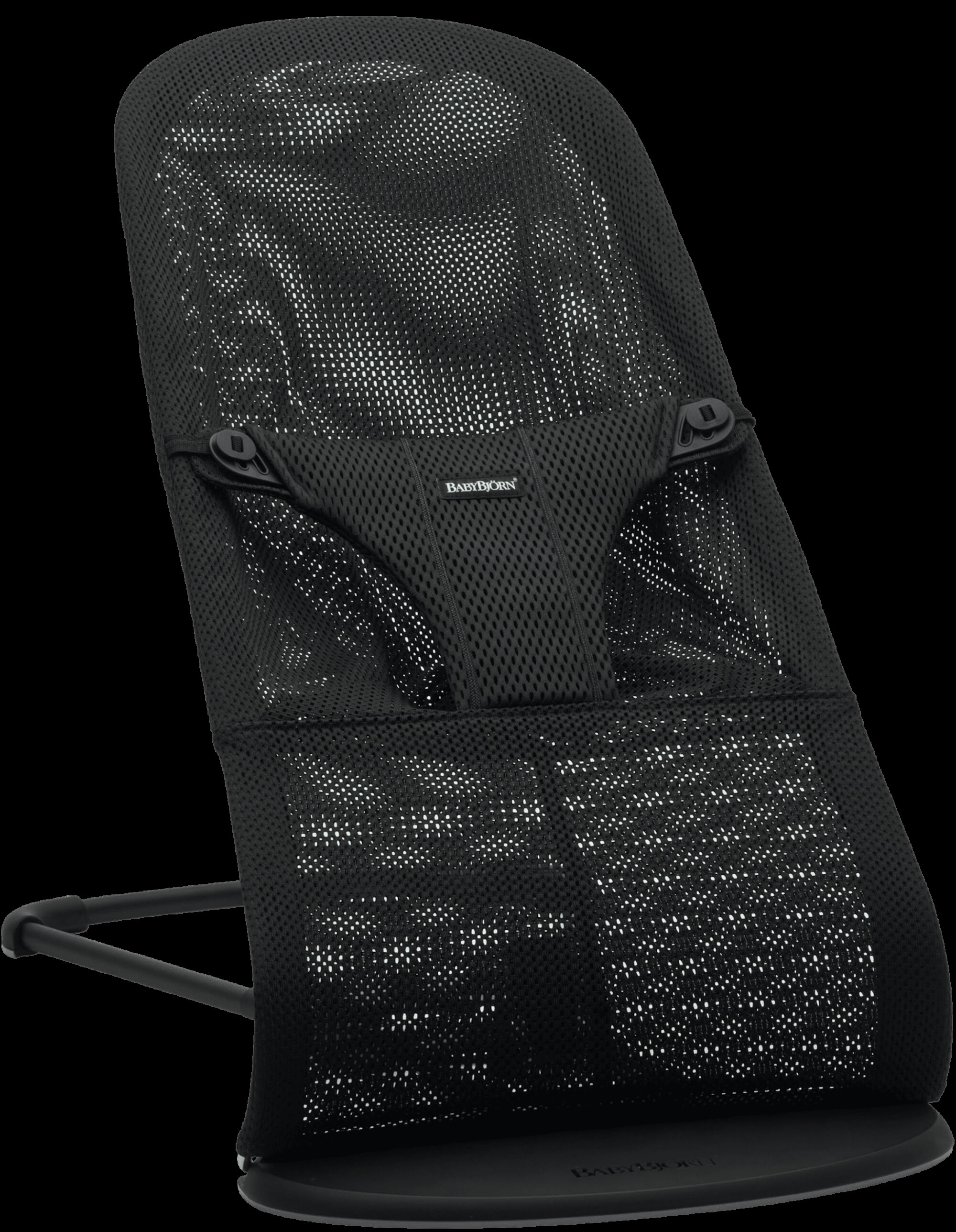 Baby Bjorn Balansoar Bliss Black, Mesh — Baby Safe