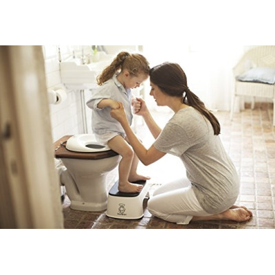 BabyBjorn - Reductor pentru toaleta Toilet Training Seat White/Grey
