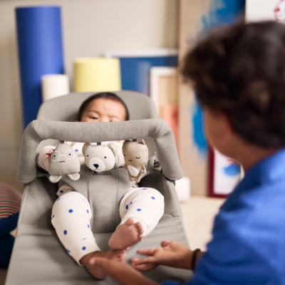 BabyBjorn - Bara de jucarii Soft Toys Neutrals – pentru balansoarele BabyBjorn