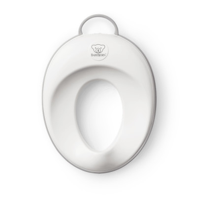 BabyBjorn - Reductor pentru toaleta Toilet Training Seat White/Grey