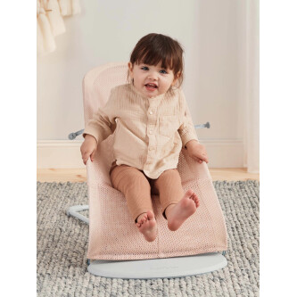 Baby Bjorn - Balansoar Balance Soft, Pearly Pink/White, Mesh