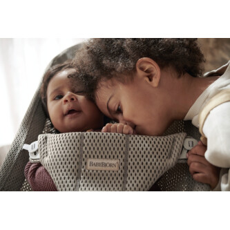 Baby Bjorn - Balansoar Bliss Grey Beige, Mesh