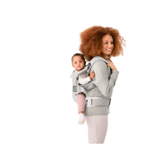 BabyBjorn - Marsupiu anatomic One Air - Greige, 3D Mesh