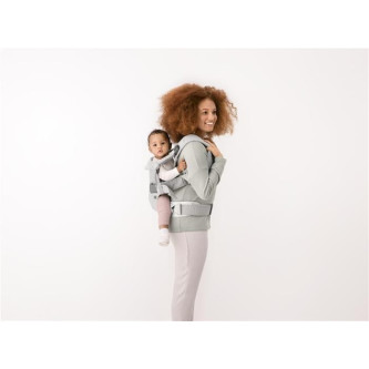 BabyBjorn - Marsupiu anatomic One Air - Silver, 3D Mesh