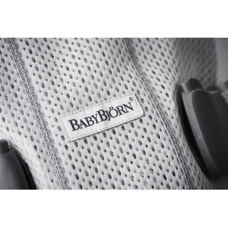 BabyBjorn - Marsupiu anatomic One Air - Silver, 3D Mesh