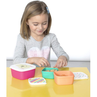 Skip Hop Set 3 cutii pentru pranz Zoo - Lama