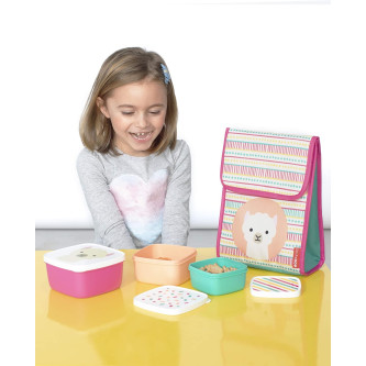 Skip Hop Set 3 cutii pentru pranz Zoo - Lama