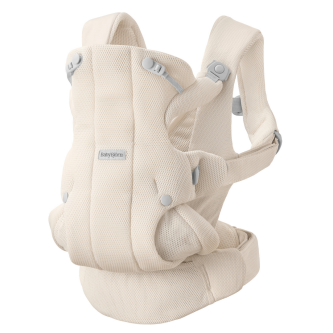 Baby Bjorn - Marsupiu ergonomic Baby Carrier Hold, Cream, Airy Mesh