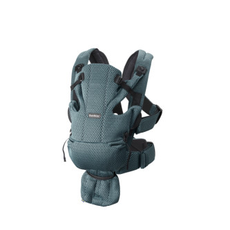 BabyBjorn - Marsupiu anatomic Move, Verde Salvie 3D Mesh