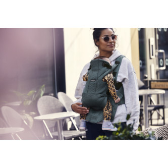 BabyBjorn - Marsupiu anatomic Move, Verde Salvie 3D Mesh