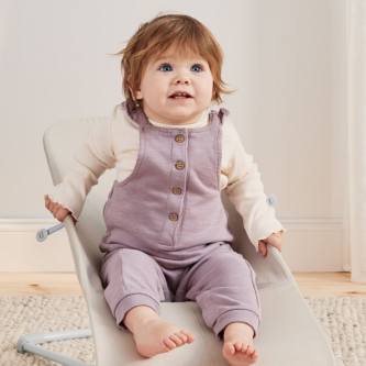 BabyBjorn - Balansoar Bliss Light Beige, 3D Jersey