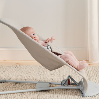 BabyBjorn - Balansoar Bliss Light Beige, 3D Jersey