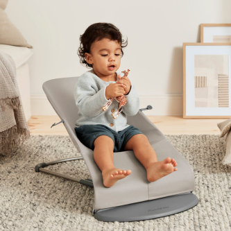 BabyBjorn - Balansoar Bliss Sand Grey, 3D Jersey