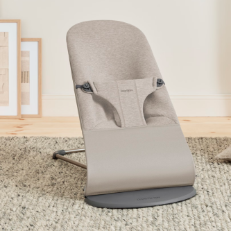 BabyBjorn - Balansoar Bliss Sand Grey, 3D Jersey