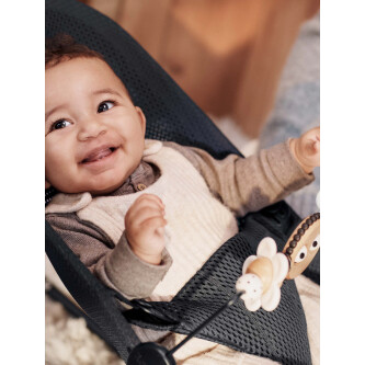 BabyBjorn - Bara de jucarii, Googly eyes Black/White– pentru balansoarele BabyBjorn