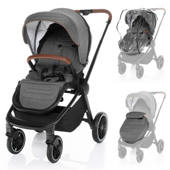 ZOPA - Carucior 2 in 1 Move Iron Grey/Black