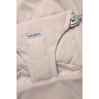 BabyBjorn - Balansoar Bliss Light Pink din tesatura melange cu aspect Clasic